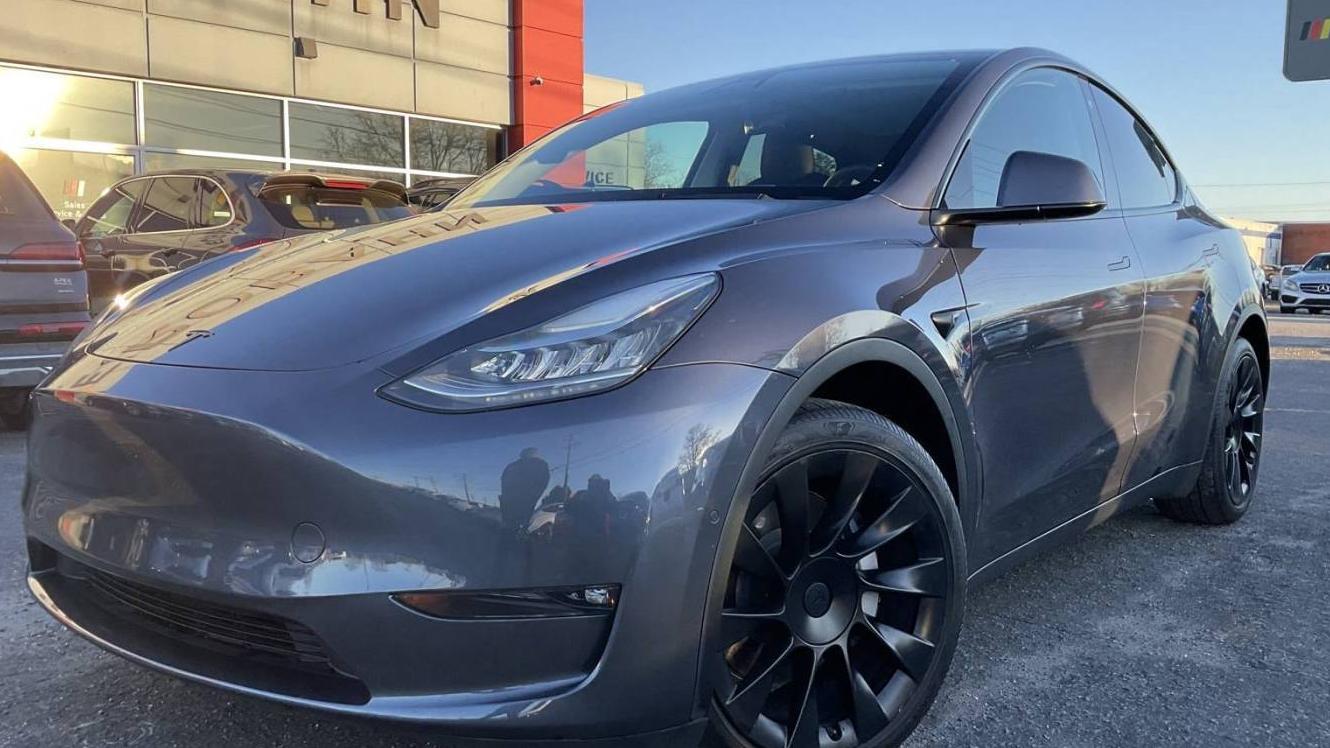 TESLA MODEL Y 2021 5YJYGDEEXMF143023 image